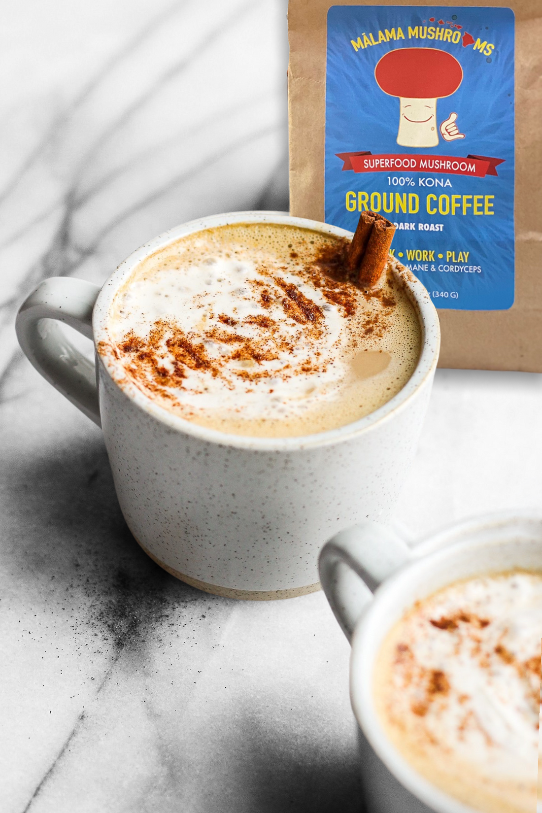 Mushroom Pumpkin Spice Latte