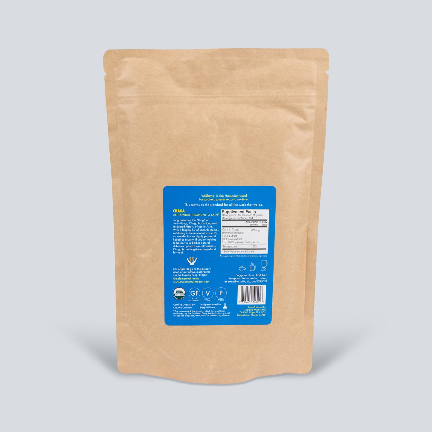 Chaga Mushroom Extract Powder