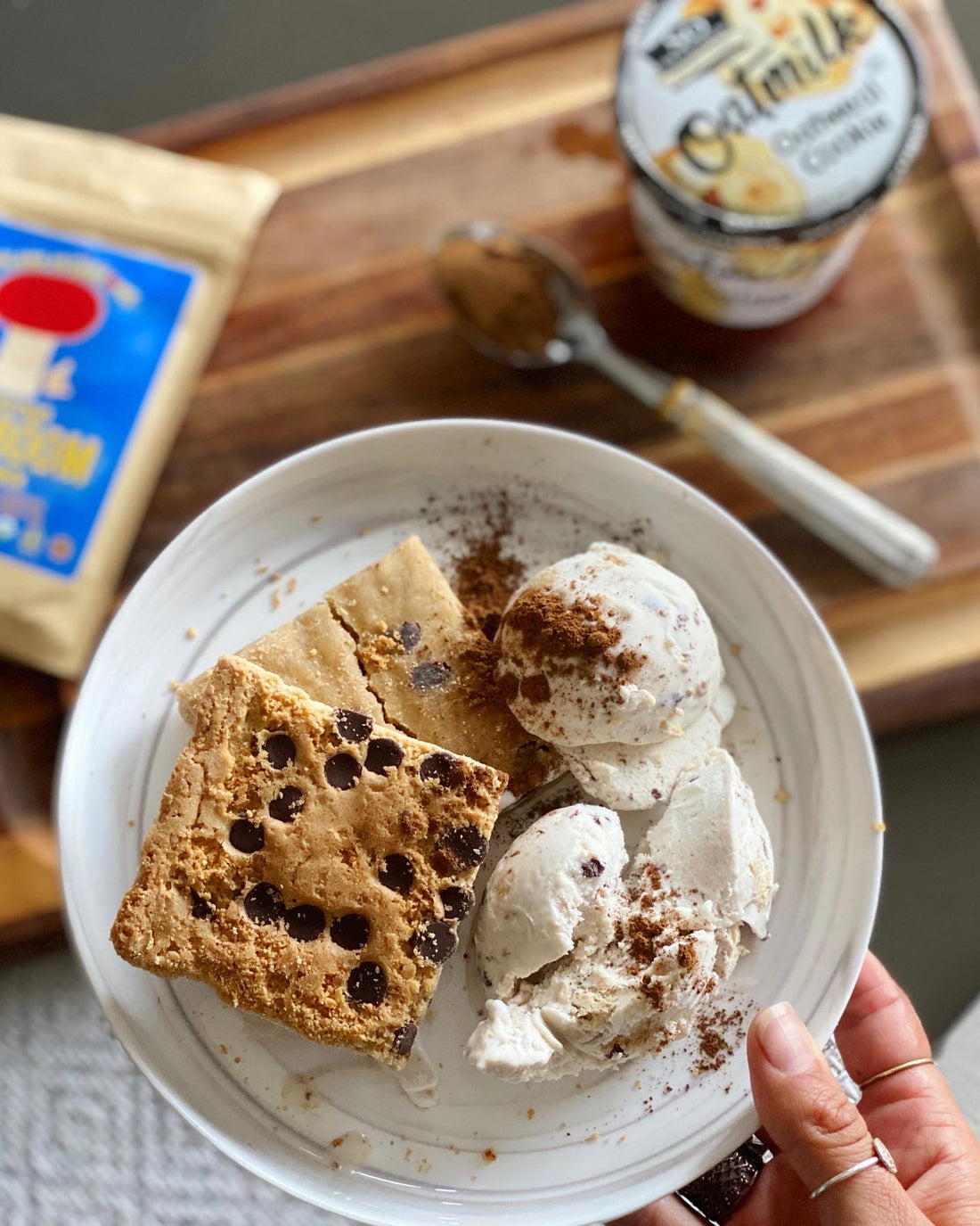 Superfood Paleo Blondies (Vegan + GF)