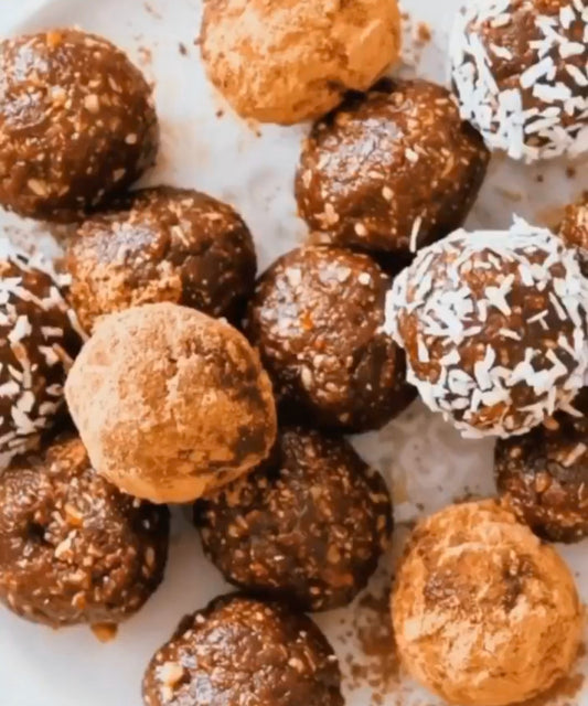 Mushroom Maca Magic Energy Bites (Paleo Vegan GF)