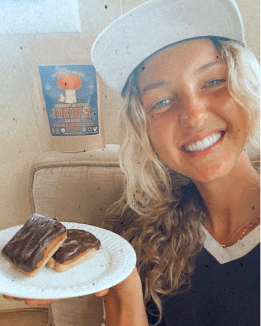 Reishi Paleo Homemade Twix Bars (Paleo Vegan GF)