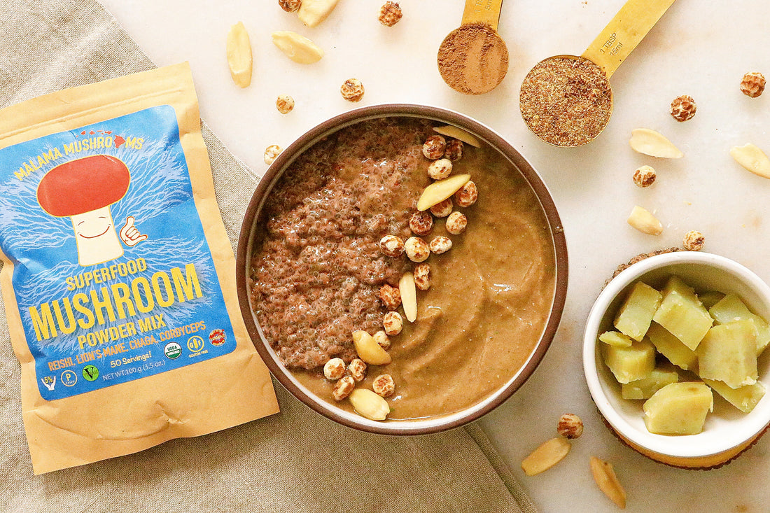 Superfood Sweet Potato Breakfast Bowl (Vegan, GF)