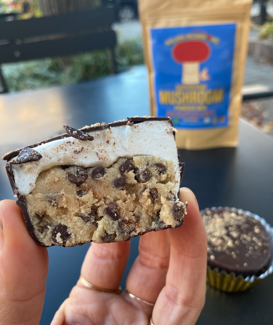 Mush-mallow Cookie Dough Bites (Vegan, GF)
