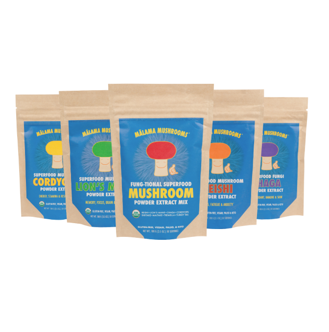 Mushroom Powder Extracts