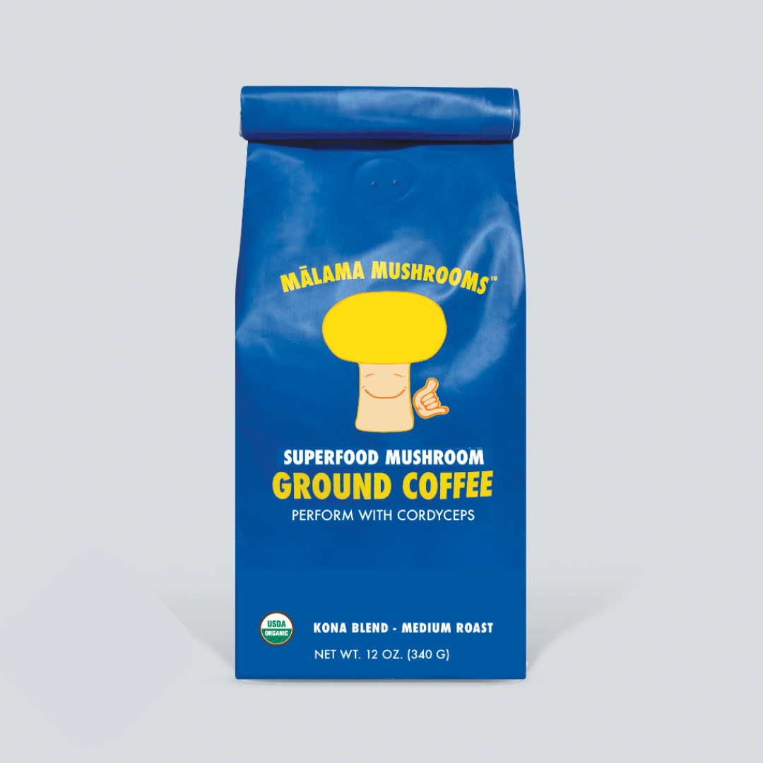 Cordyceps Mushroom Coffee Organic Kona Blend