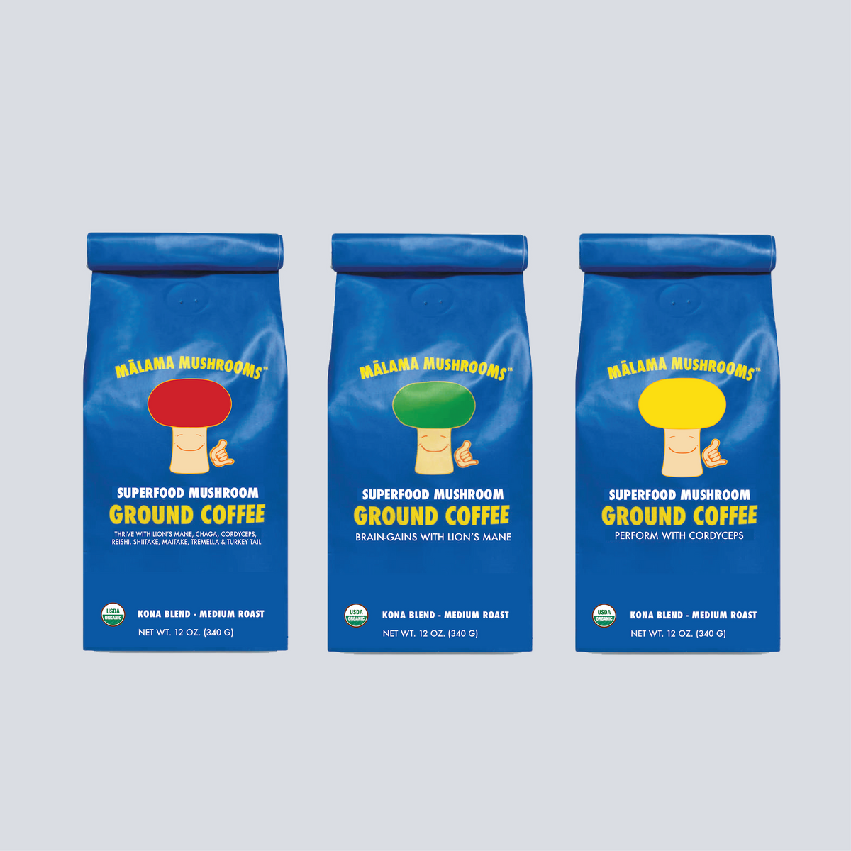 Mushroom Coffee Lover Variety Pack Bundle
