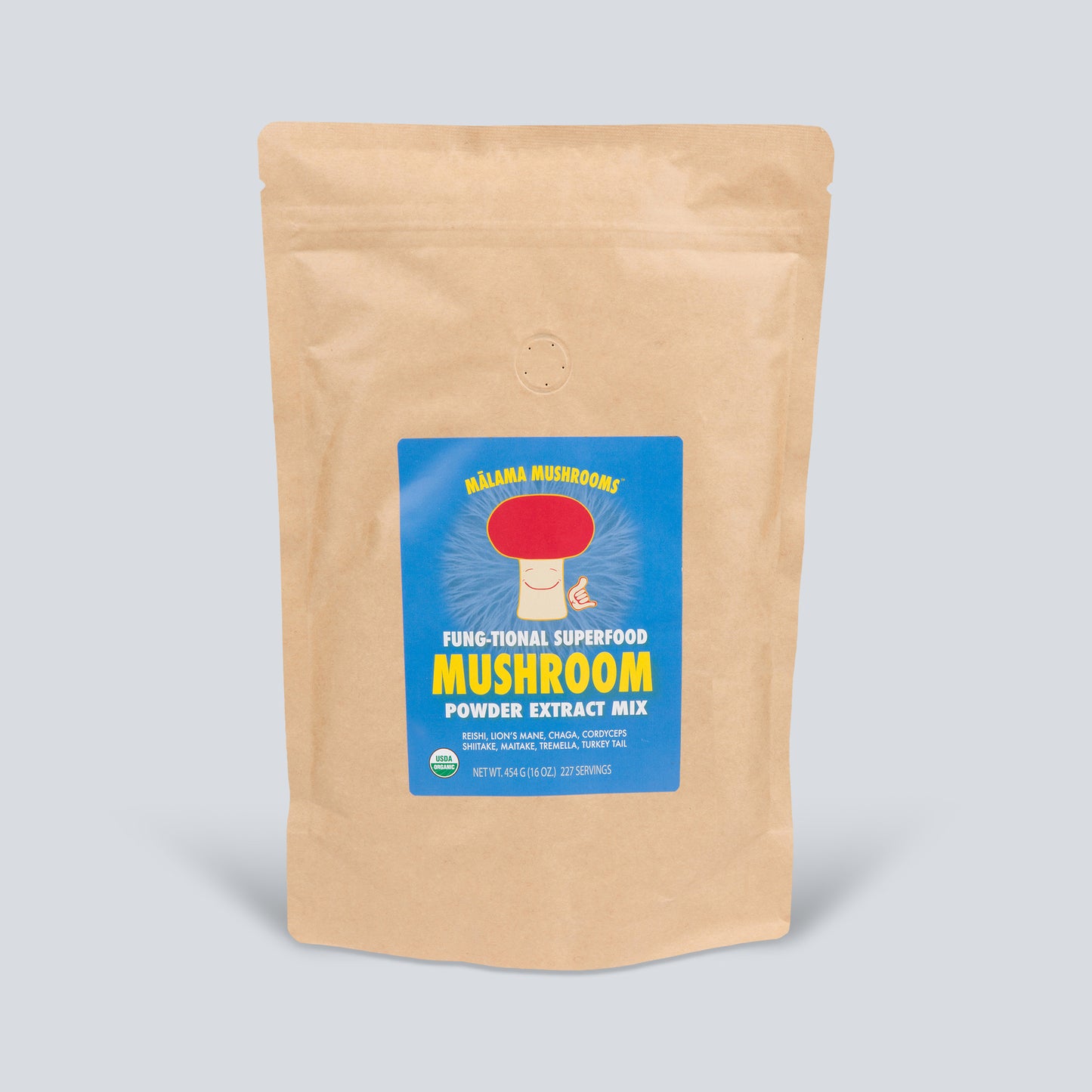 [Beliebter Standard] 8 Mushroom Mix Organic Mālama Hawaii Mushrooms | USDA – Superfood Powder