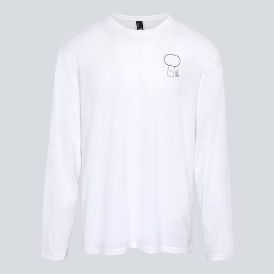 T-Shirt Longsleeve (white)